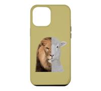 Carcasa para iPhone 12 Pro MAX El león y el Cordero