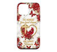 Carcasa para iPhone 12 Pro MAX El Momento en Que mi corazón cambió para Siempre Memorial Cardinal