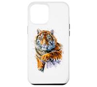 Carcasa para iPhone 12 Pro MAX El Tigre de Bengala, Pintura