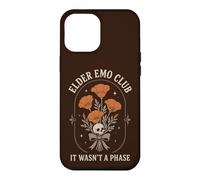 Carcasa para iPhone 12 Pro MAX Elder EMO Club No fue una Fase Gótico Flores