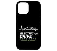 Carcasa para iPhone 12 Pro MAX Electric Drive Real Life EV Car Charging