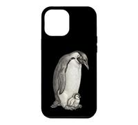 Carcasa para iPhone 12 Pro MAX Emperor Penguins and Chick Vintage Art