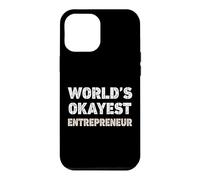 Carcasa para iPhone 12 Pro MAX Emprendedor más Bueno del Mundo Empresario Divertido