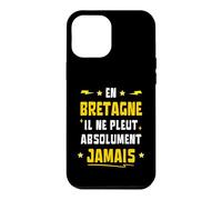 Carcasa para iPhone 12 Pro MAX En Bretaña Nunca llueve Absolutamente Humor Breton