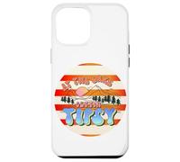 Carcasa para iPhone 12 Pro MAX En el Lago, emborrachándose, Retro, de los 70, Mountain Sunset Camping