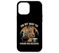 Carcasa para iPhone 12 Pro MAX En mi Camino a Tomar Malas Decisiones - Funny Grilling BBQ