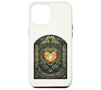 Carcasa para iPhone 12 Pro MAX Enfermera pediátrica Pequeños Pacientes Grandes Milagros Vidrieras