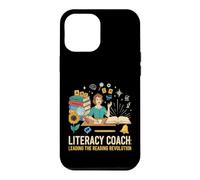 Carcasa para iPhone 12 Pro MAX Entrenador de Alfabetización Lectura Liderando Lectura Revolución F