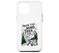 Carcasa para iPhone 12 Pro MAX Entrenar la Mente es Caminar, la Aventura es un Amante del