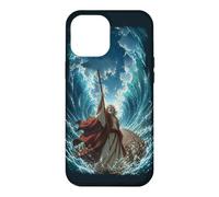 Carcasa para iPhone 12 Pro MAX Epic Japanese Anime Christian Bible - Moses Parting The Sea