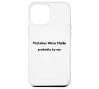 Carcasa para iPhone 12 Pro MAX Errores Divertidos Probablemente cometidos por mí Humor Consciente de sí Mismo