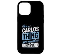 Carcasa para iPhone 12 Pro MAX Es una Cosa de Carlos Que no entenderías Nombre