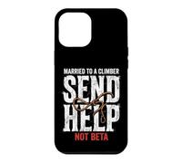Carcasa para iPhone 12 Pro MAX Escalada Casado con Un Escalador Enviar Ayuda No Beta