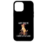 Carcasa para iPhone 12 Pro MAX Espérame Tengo Piernas Perro Golden Retriever