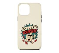 Carcasa para iPhone 12 Pro MAX Espresso Yourself Divertido Estilo Vintage Café Comic Retro Art