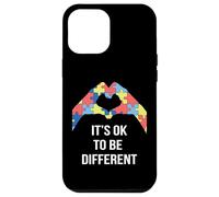 Carcasa para iPhone 12 Pro MAX Está Bien ser Diferente Aceptación del Mes de concienciación sobre el Autismo