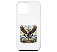 Carcasa para iPhone 12 Pro MAX Estado del Patrimonio Marítimo de Rhode Island Eagle