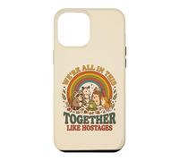 Carcasa para iPhone 12 Pro MAX Estamos Todos Juntos como rehenes Funny Animal Retro 2