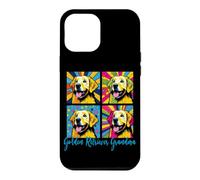 Carcasa para iPhone 12 Pro MAX Estilo Pop Art Golden Retriever Grandma