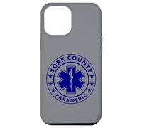 Carcasa para iPhone 12 Pro MAX Estrella paramédica de la Vida del Condado de York Carolina del Sur EMT SC EMS