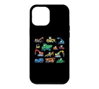 Carcasa para iPhone 12 Pro MAX Excavadora Vehículos de Construcción Excavadora Niño