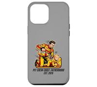 Carcasa para iPhone 12 Pro MAX Expecting Dad Pit Crew Chief Fatherhood 2026 Race