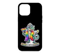 Carcasa para iPhone 12 Pro MAX Fabuloso Rainbow Pride-o-Saurus Rex