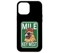 Carcasa para iPhone 12 Pro MAX Familia de Fuentes Key West Florida Rooster Chicken Mile Zero Marker