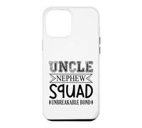 Carcasa para iPhone 12 Pro MAX Familia de Fuentes Uncle Nephew Squad Unbreakable Bond