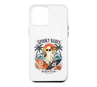 Carcasa para iPhone 12 Pro MAX Fantasma de Spooky Girls Beach Crew para Halloween, Retro y veraneo