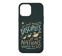 Carcasa para iPhone 12 Pro MAX Fe Cristiana Mateo 28 19 IR a Hacer discípulos