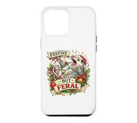 Carcasa para iPhone 12 Pro MAX Festive But Feral Opossum Christmas Funny