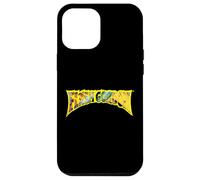 Carcasa para iPhone 12 Pro MAX Flash Gordon Retro Amarillo Comic Book Texto Logo