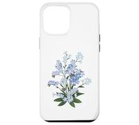 Carcasa para iPhone 12 Pro MAX Flor botánica Forget-Me-Not
