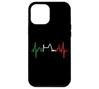 Carcasa para iPhone 12 Pro MAX Florencia Skyline Italia Latido del Corazón Amo Firenze
