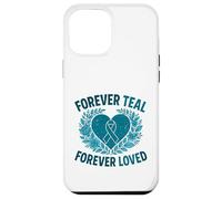 Carcasa para iPhone 12 Pro MAX Forever Teal Forever Loved Awareness