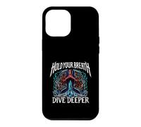 Carcasa para iPhone 12 Pro MAX Freediver Scuba Hold Your Breath Dive Deeper