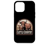 Carcasa para iPhone 12 Pro MAX Fresh Farm Milk Dairy Cow Calf Animal Cattle Farmer