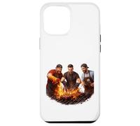 Carcasa para iPhone 12 Pro MAX Friends Fire Grill Brotherhood Cocinando Juntos