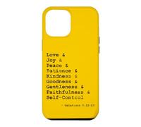 Carcasa para iPhone 12 Pro MAX Frutas del Espíritu Palabras