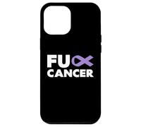 Carcasa para iPhone 12 Pro MAX Fuck Cancer - Camiseta con Texto en alemán Fuck Esophageal Cancer Awareness