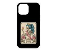 Carcasa para iPhone 12 Pro MAX Funny 40th Birthday Skeleton Tarot Card Retro Gothic Graphic