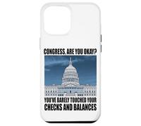 Carcasa para iPhone 12 Pro MAX Funny Congress US Capitol Politics Joke Washington DC Humor