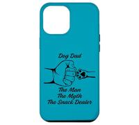 Carcasa para iPhone 12 Pro MAX Funny Dog Dad The Man Myth Snack Dealer