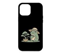 Carcasa para iPhone 12 Pro MAX Funny Frog Bonsai Gardening Japanese Style Plant Lover