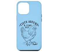 Carcasa para iPhone 12 Pro MAX Funny Hen Cluck Around Buff Orpington Chicken Lover