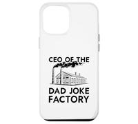 Carcasa para iPhone 12 Pro MAX Funny Mens Joke Fathers Retro CEO de The Dad Joke Factory