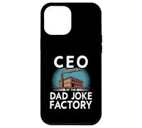 Carcasa para iPhone 12 Pro MAX Funny Mens Joke Fathers Retro CEO de The Dad Joke Factory