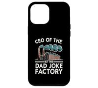 Carcasa para iPhone 12 Pro MAX Funny Mens Joke Fathers Retro CEO de The Dad Joke Factory