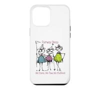 Carcasa para iPhone 12 Pro MAX Funny Women Golf Fairway Divas Vinimos, vimos, Clubes